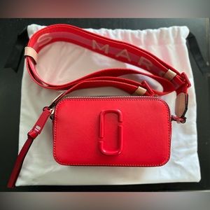 Marc Jacobs Snapshot Camera Bag DTM Crossbody in Poppy